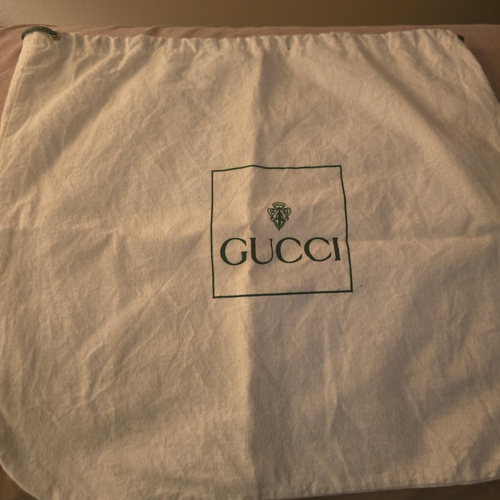 Gucci White Dust Bag